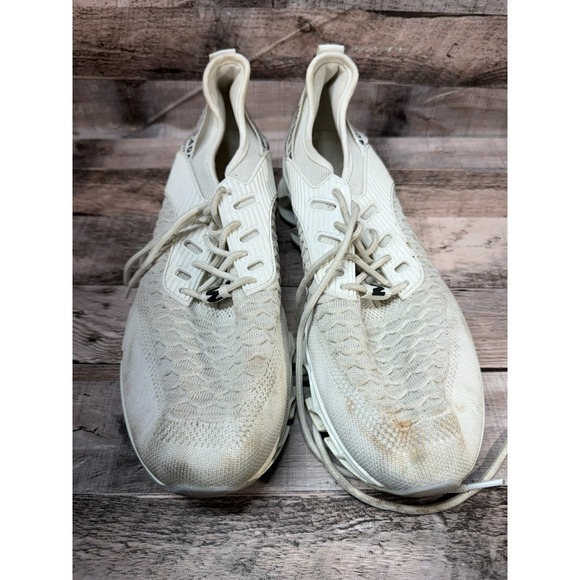 Mens White Breathable Blade Weight Lifting Shoes Size 46 US Size 12 - Picture 7 of 13